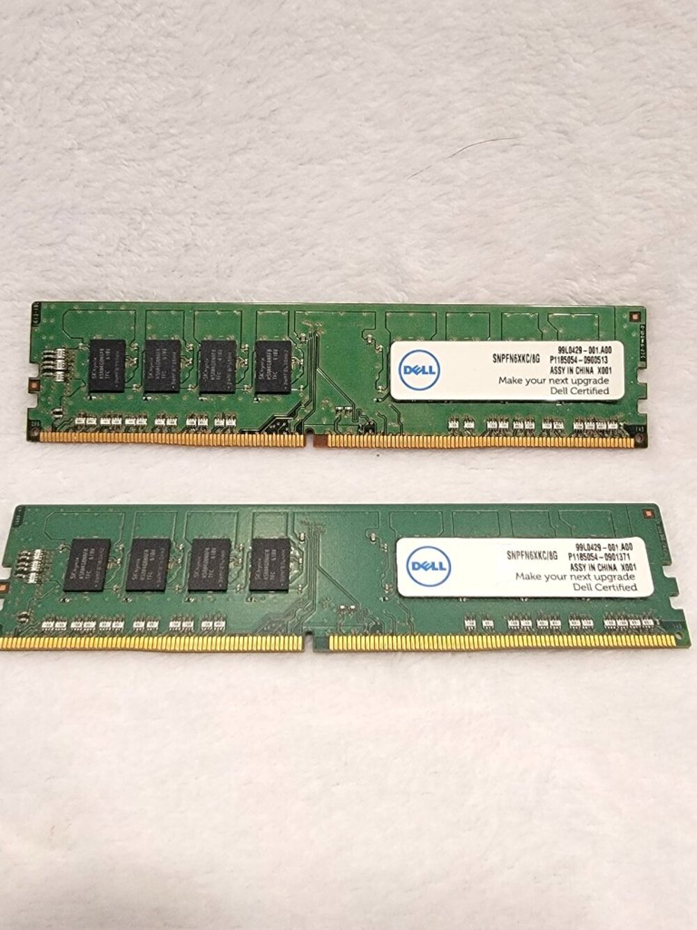 Dell 16gb (2x 8gb) DDR4 2133
